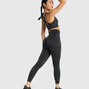 Gymshark Adapt Camo Sports Bra and Leggings